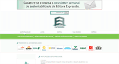 Desktop Screenshot of expressao.com.br